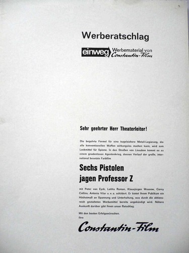 Sechs pistolen jagen professor - sechs,