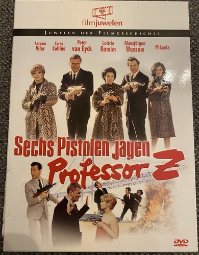 Dvd sechs pistolen jagen - dvd,